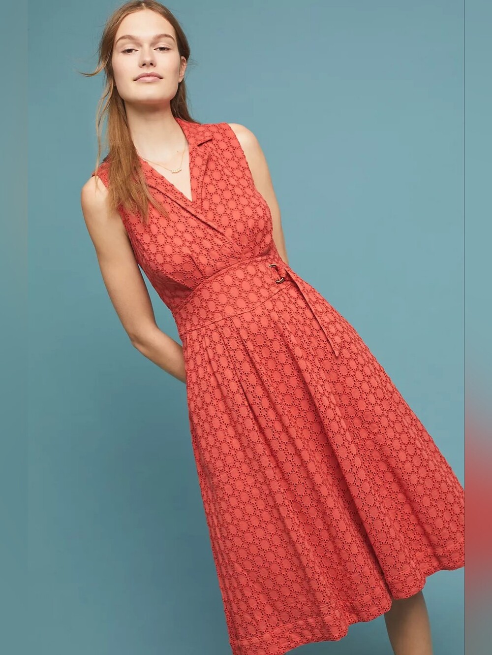 Anthropologie Elm Collars Dress